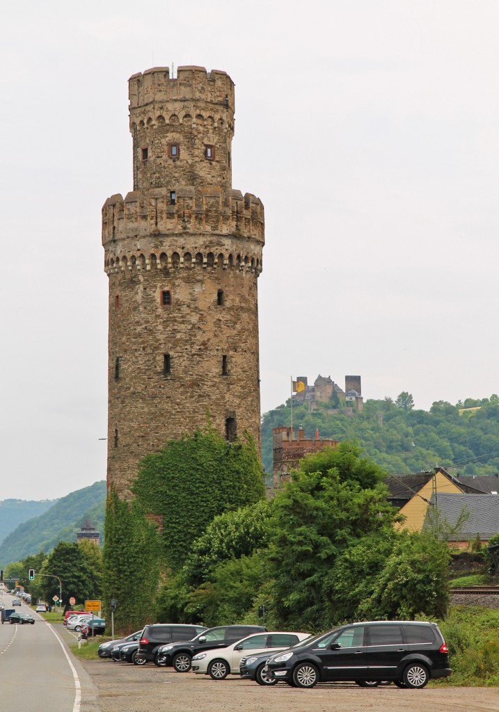 The medieval Ox Tower of Oberwesel.