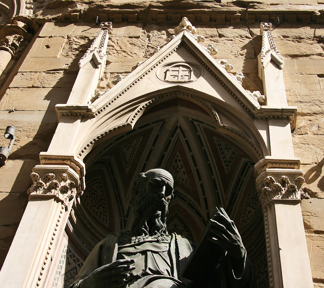 Saint John the Evangelist, at the Orsanmichele church.