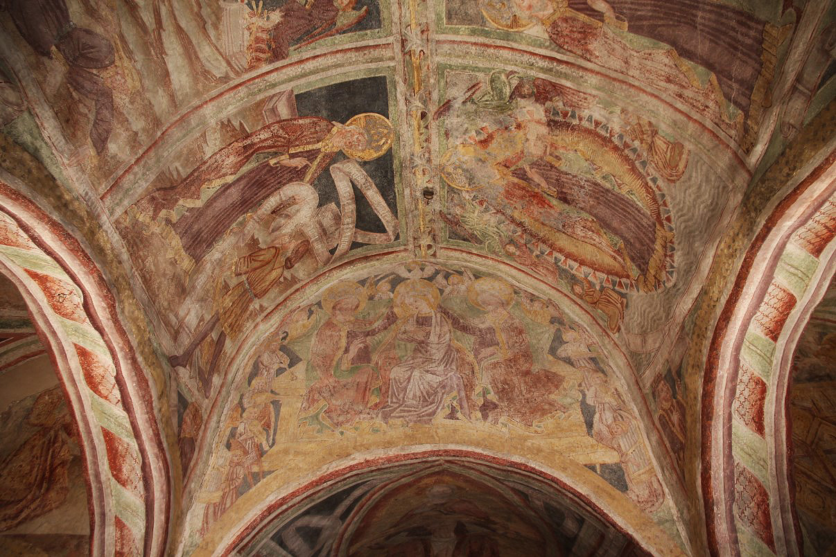 Part of the ceiling.