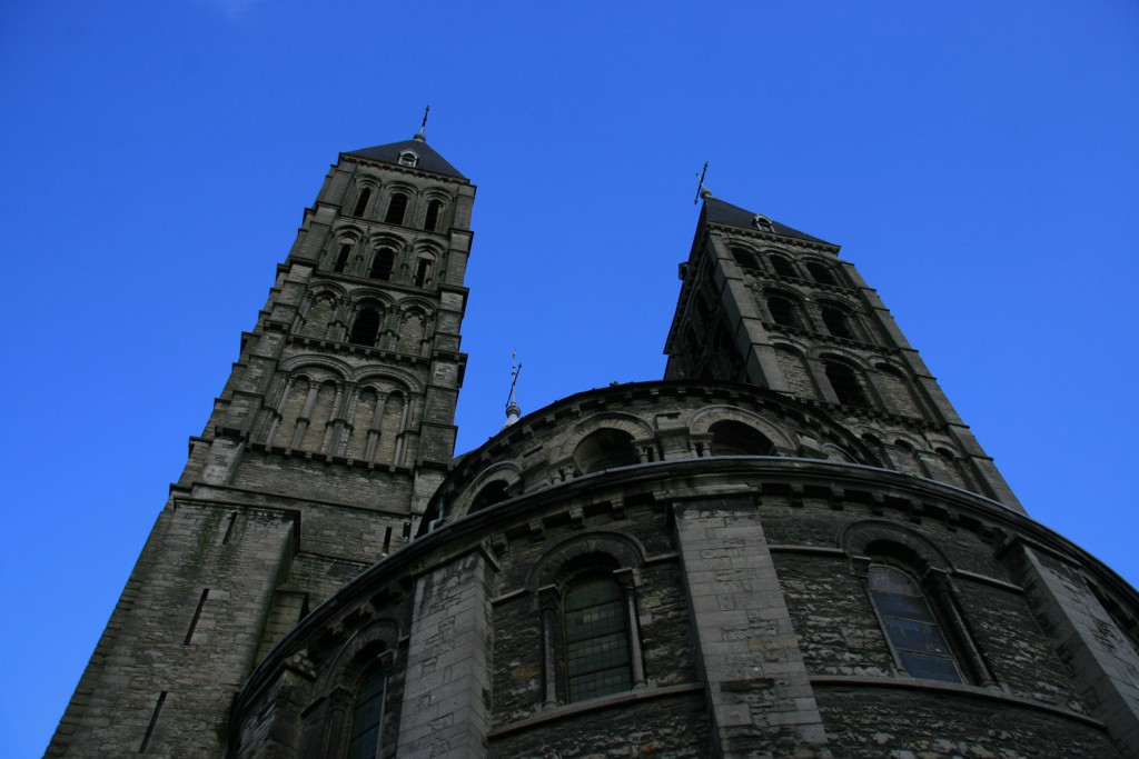 Two of the five towers.