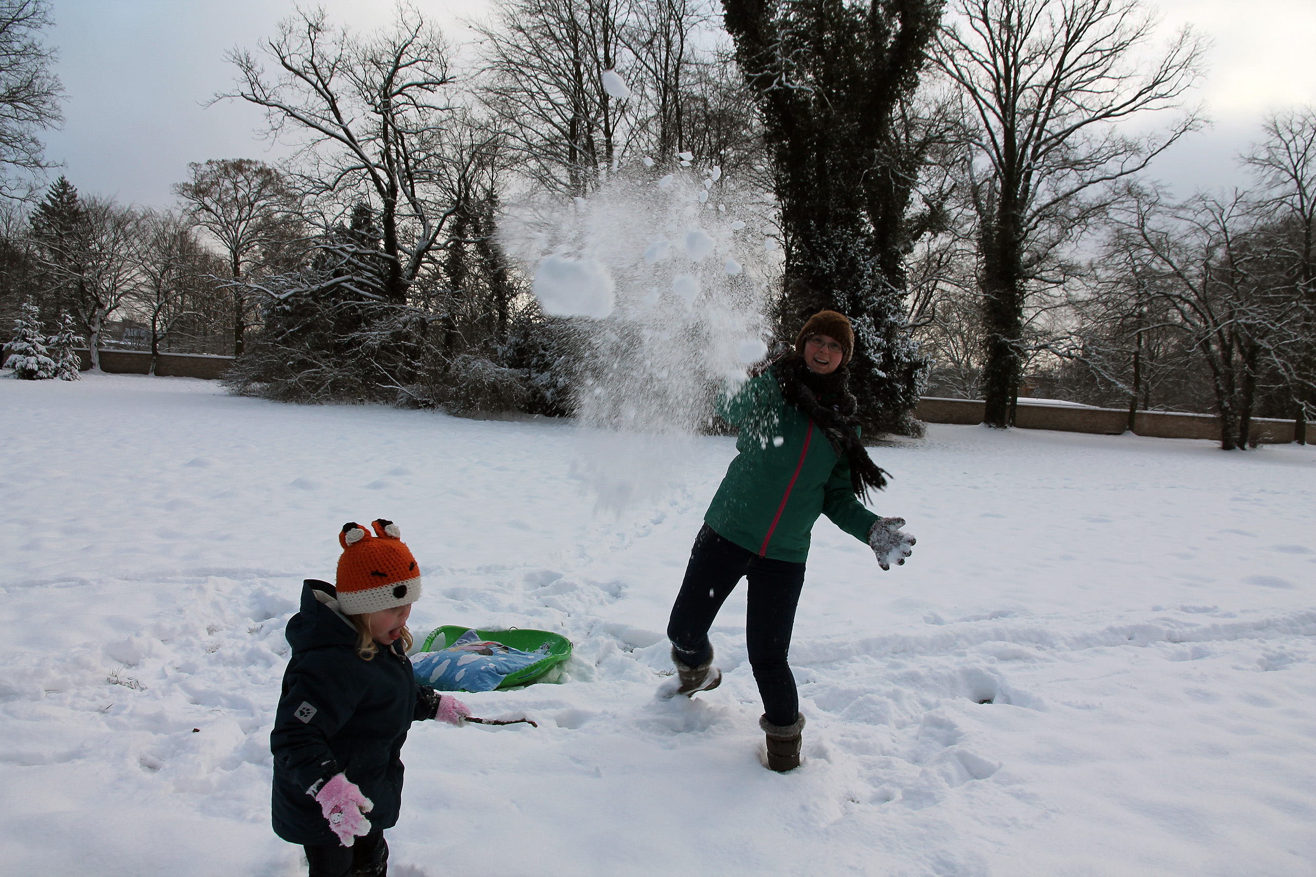 Some more fun in the snow...