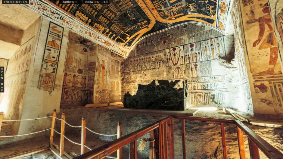 Tomb of Ramses VI - source: seanmunger.com 