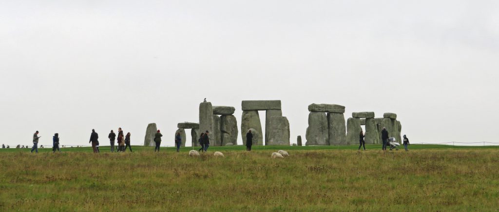 Stonehenge, from the car.