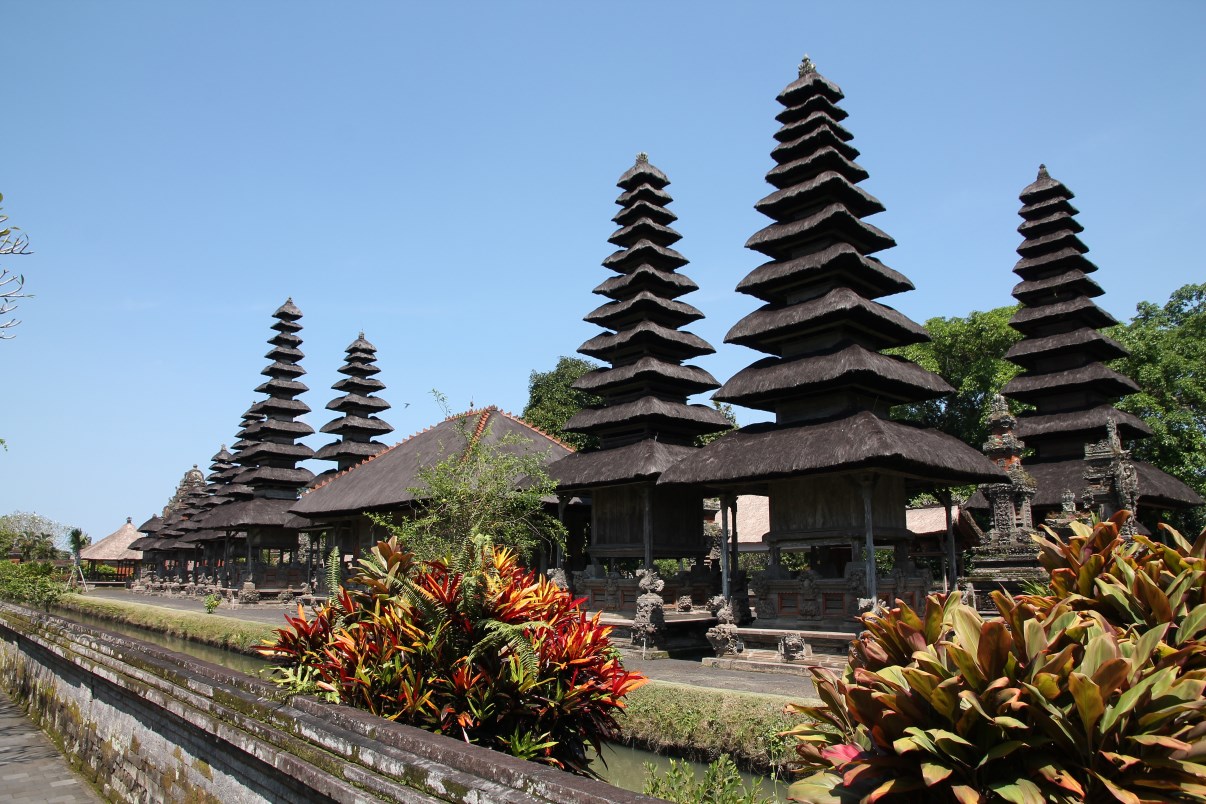 The Meru of Taman Ayun Temple.